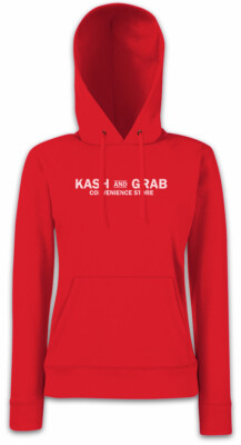 Kash And Grab Damen Hoodie Sweatshirt Ian Gallagher Shameless Supermarket Logo
