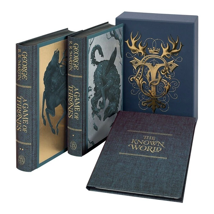 Game Of Thrones by George R R Martin SEALED NEW Illustrated Premium Set — 第 2/4 张图片