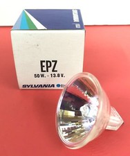 EPZ 50W 13.8V GX5.3 Photo Stage Projection LIGHT BULB Studio LAMP SYLVANIA 54743