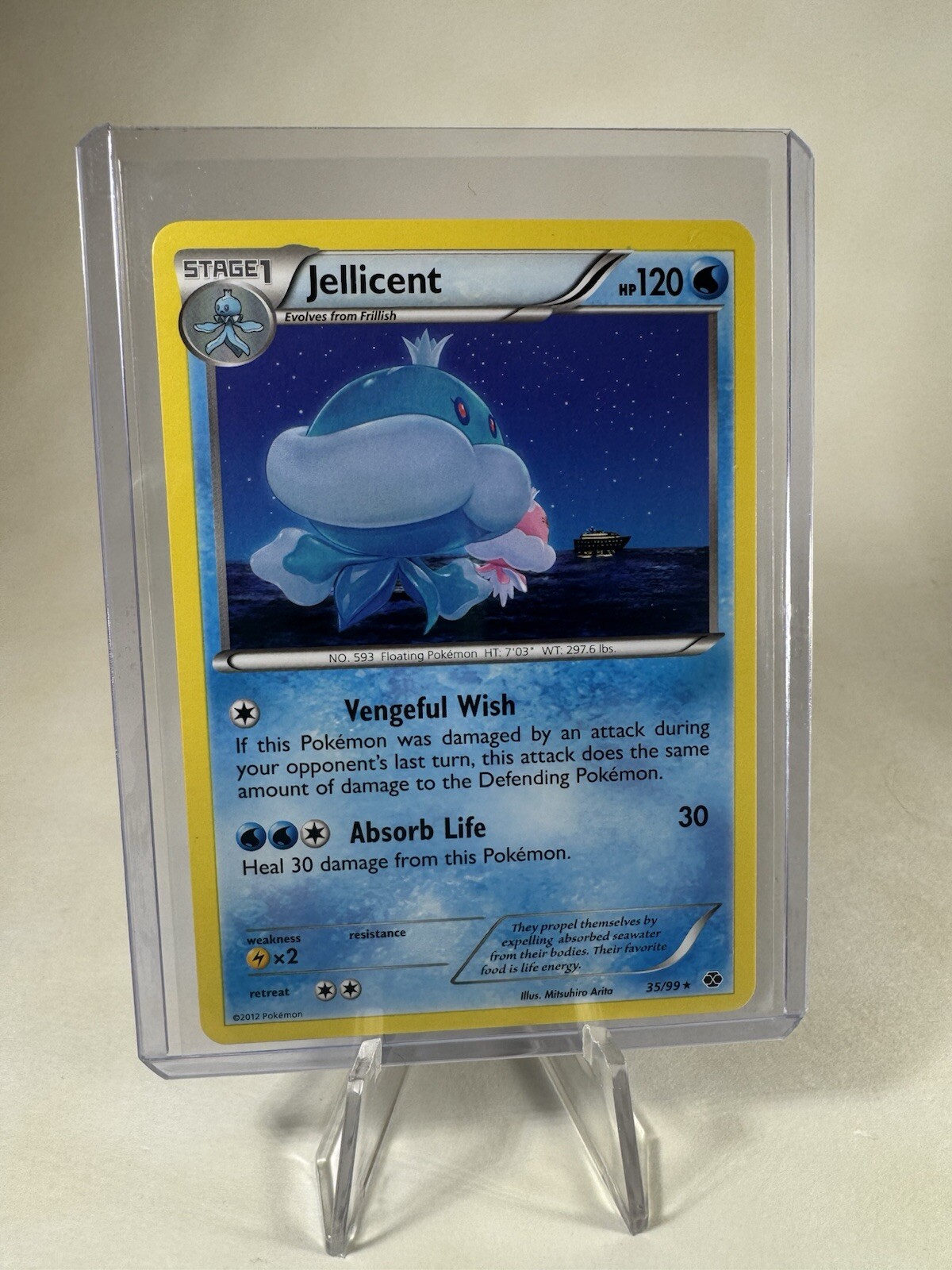 Jellicent 35/99 Rare | Next Destinies | Pokemon Card