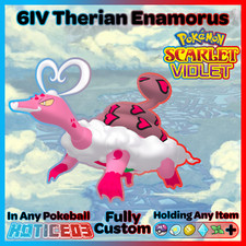 Pokemon Scarlet and Violet ENAMORUS • 6IV & EV • Therian Form ⚡Fast⚡