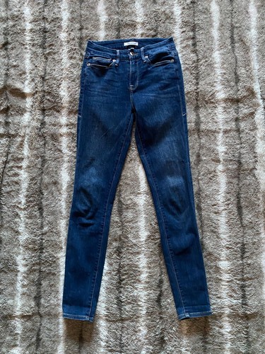 Good American Good Legs Skinny Denim Jeans Size 0 / 25 - Picture 4 of 9