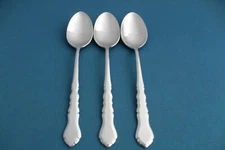 3 Teaspoons International Lyon IS AMERICANA Stainless 6 1/8"