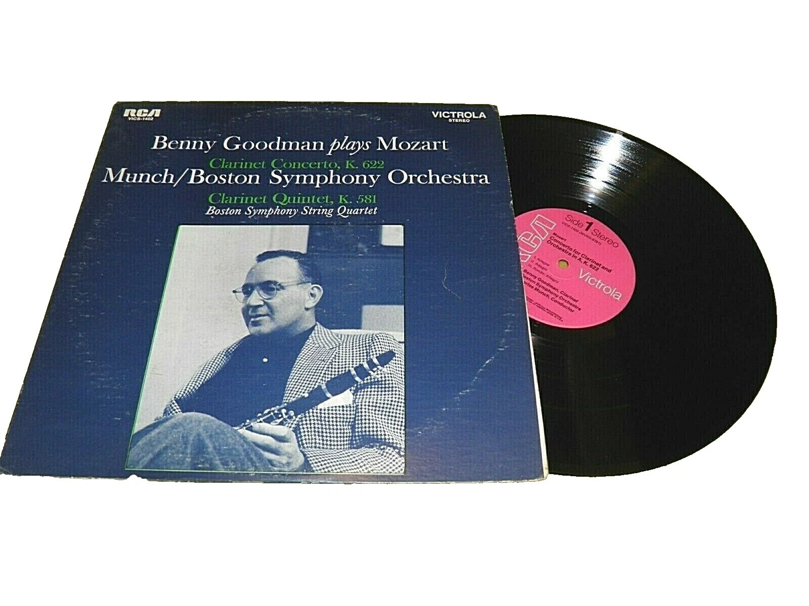 Concerto Classical Vinyl Records Benny Goodman