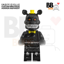 Minifigura personalizada Five Nights at Freddy’s Nightmare Klemmbaustein ladrillo sin usar, en caja