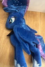 My Little Pony G4 Olyfactory Princess Luna 16  Plush Rare 2015 Blue Wired Wings