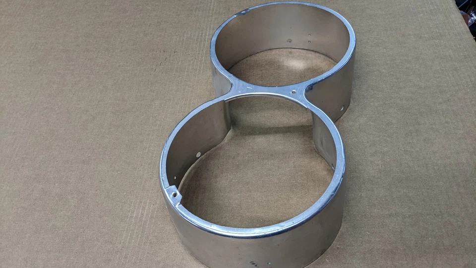 Carcaça de farol Mopar 1904911 grade Dodge 1962 Dodge 880 LH novo na caixa 1961 - Imagem 2 de 4