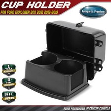 New Rear Passenger In Center Console Cup Holder For Ford Explorer 2011 2012-2019