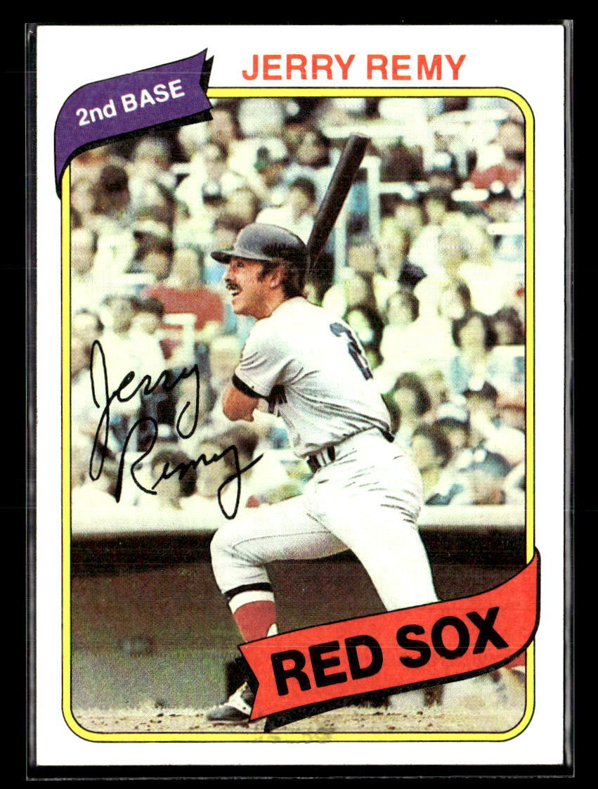1980 Topps #155 Jerry Remy - NM/MT+ Set Break!