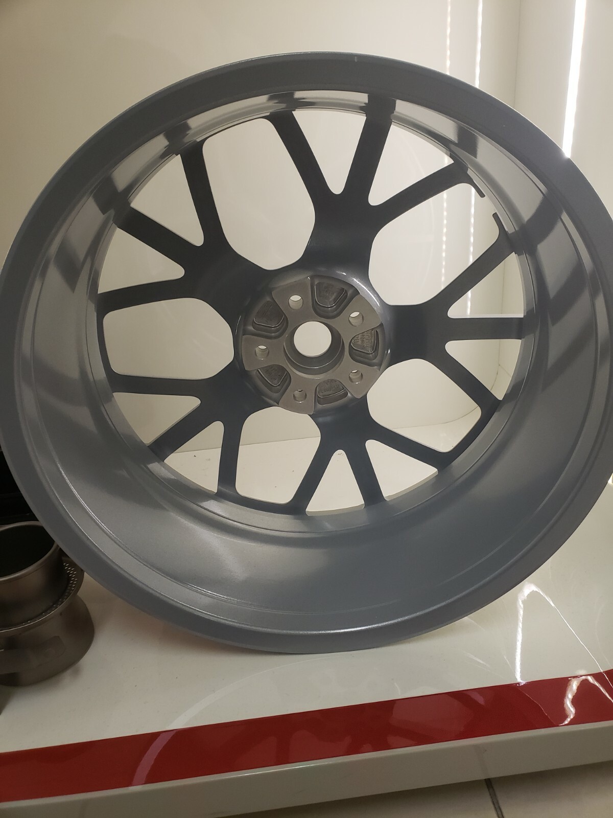 FERRARI 20" FORGED WHEELS SPARKLING SILVER PN 70004983