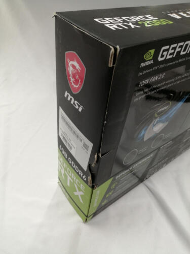Carte Graphique MSI GEFORCE RTX 2060 VENTUS XS 6G En Bon État Provenant Du Japon - Photo 2/11