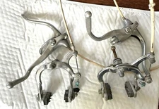 Dia Compe & Arai Road Bicycle Bike Brake Lever Caliper Japan Set Front & Rear