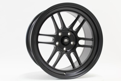 18x9.5 +25 MST Suzuka 5x114.3 Matte Black Wheels (Set of 4) | eBay