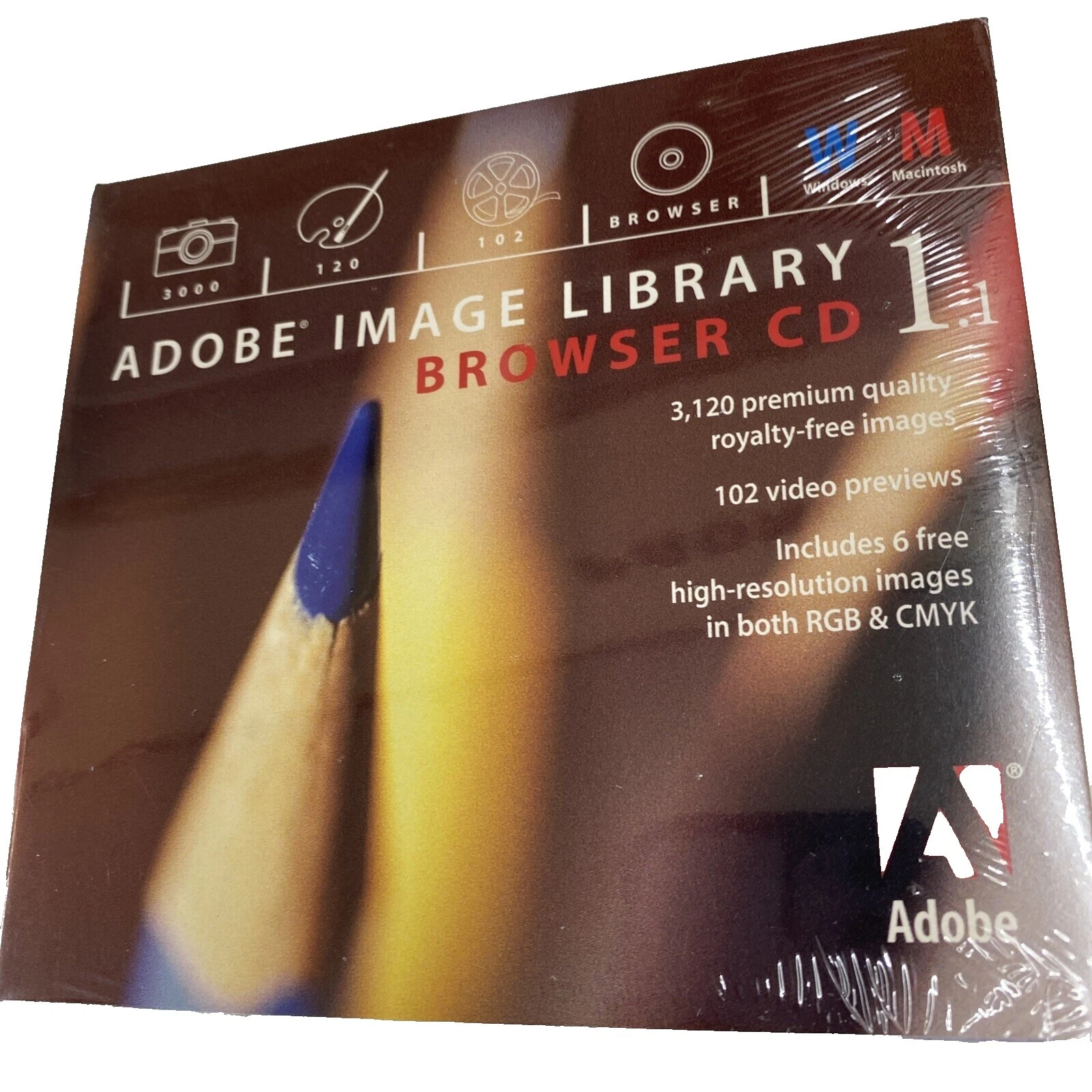 Adobe Computer Software CDs - English Version