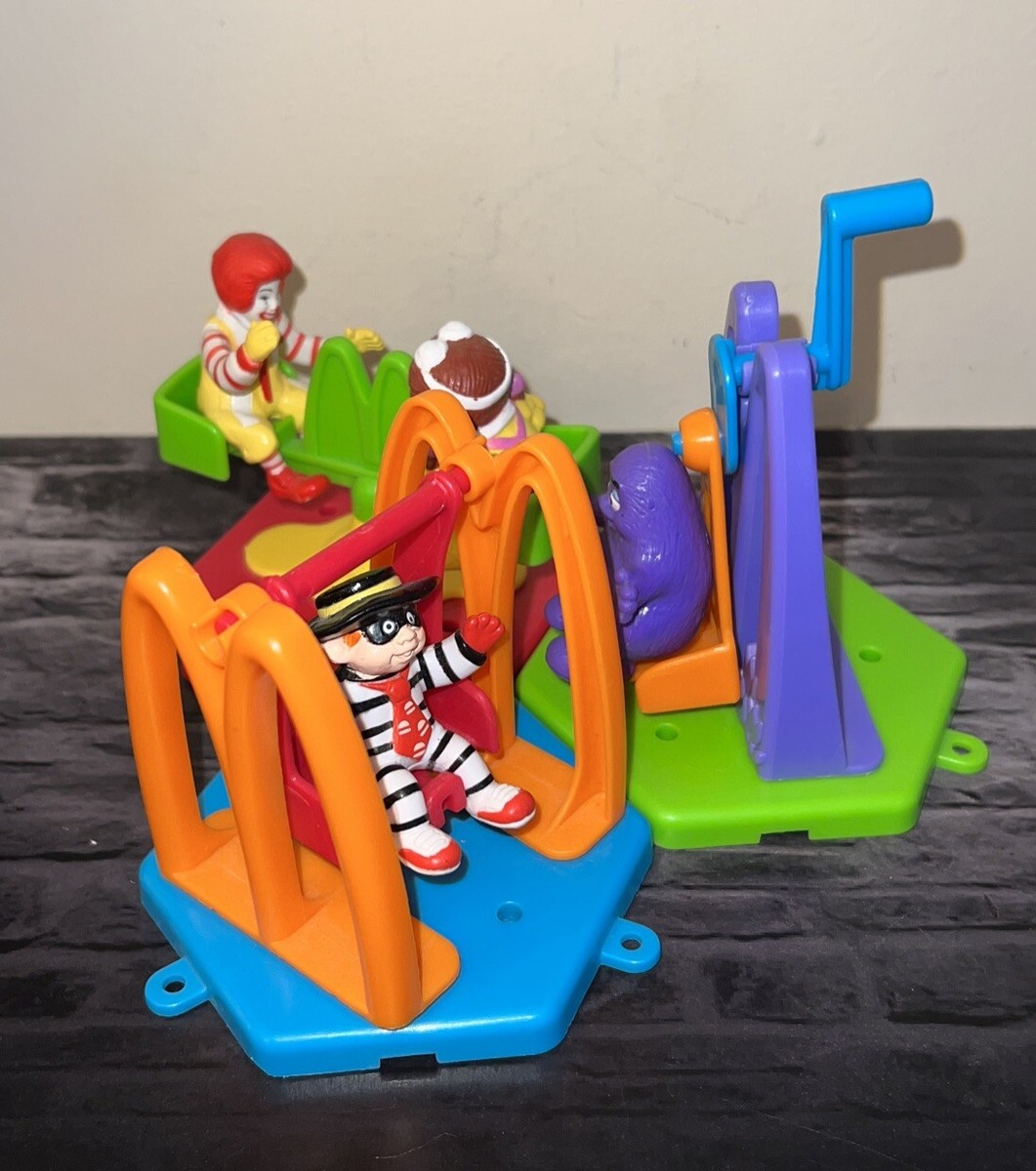 McDonalds Happy Meal Toys 1990 McDonald Land Playground w/ 4