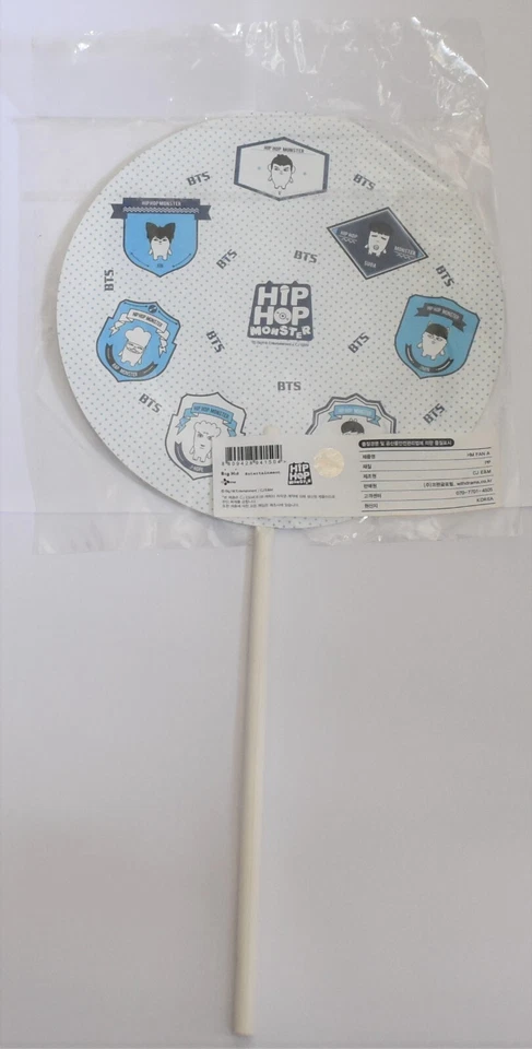 Rare Official BTS Picket K-pop Hip Hop Monster Kpop Big Hit HM Fan A - Image 3 of 4