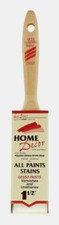 Linzer Home Decor 1.5" FLAT BRUSH Paints Stains White Polyester Bristles 1822-15