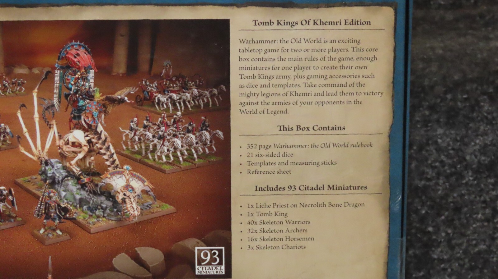 Tomb Kings of Khemri : Liche Priests – The Old World