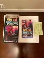 Super Fire ProWrestling Special Import Japan Super Famicom