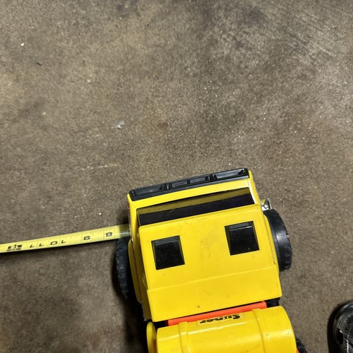 Vintage Playskool Mighty Mo Yellow Plastic Construction Dump Truck Toy 1988 - Picture 11 of 11
