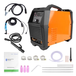 AC DC 200A TIG200PACDC SINGLE PULSE WELDER MMA TIG WELDING 110V/220V LCD DISPLAY