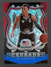 2020 Panini Prizm Draft Picks RJ Hampton New Zealand Breakers #93 RWB Near Mint
