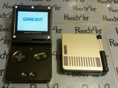 NES Classic Edition Black AGS-101 MINT GameBoy Advance SP Bright