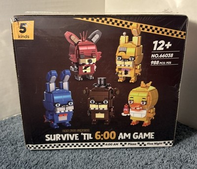 TOKMOC Five Nights at Freddy's Building Blocks Set FNAF Figures Collectible 5 Pa