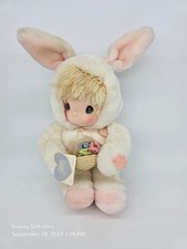 Applause Precious Moments Snowflake Bunny Doll Last Forever Easter Stuffed 1985