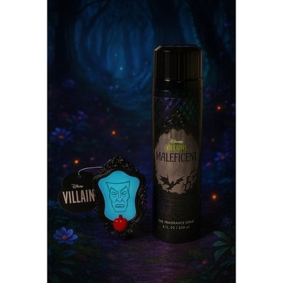 Disney Villains Maleficent Fragrance Spray with Evil Queen Mirror Charm
