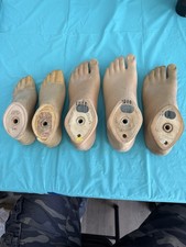 lot of 5 USED PROSTHETIC FEET. 3 OTTO BOCK -2...