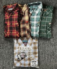 Dixxon Flannel Lot 5 Mens 2XL Limited Edition Thorogood 22 Jumps Russell