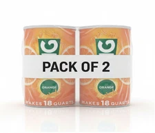 (2 pack) Tang Jumbo Orange Drink Mix with Vitamin C, 58.9 oz Canister New