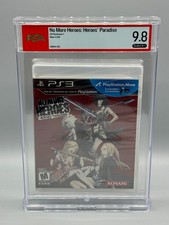 No More Heroes' Paradise Sony PlayStation 3 PS3 Sealed New PSA 9.8 A++ Graded