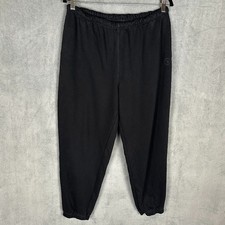 Vuori Boyfriend Sweatpants Womens Large Black Pockets Comfort Gym Loungewear