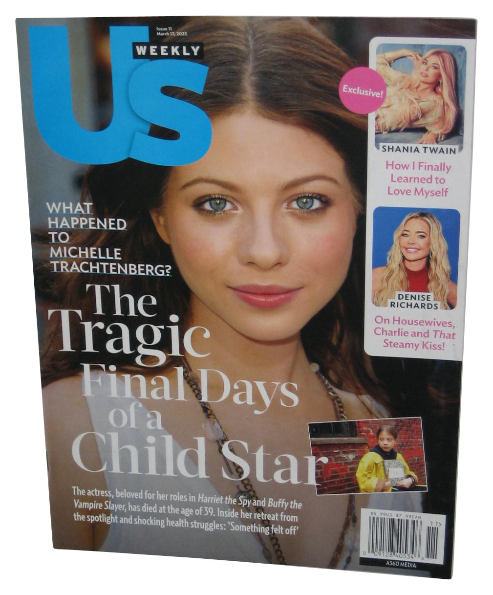 Us Weekly February 17 2025 Magazine Book Issue 11 - (Michelle Trachtenberg Cover