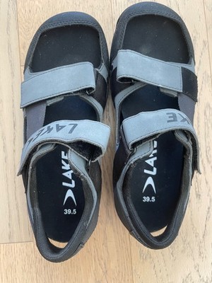 Lake LXSDL Cycling Sandal - 39.5 - Gray/Black | eBay