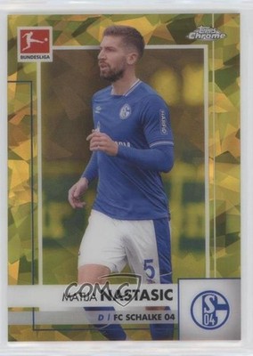 2020-21 Topps Chrome Bundesliga Sapphire Yellow 57/99 Matija Nastasic #88 0b6b