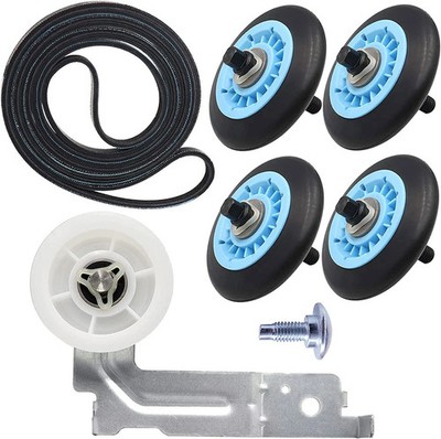 Samsung DVG52M8650V/A3-00 Dryer Drum Belt Pulley & Rollers