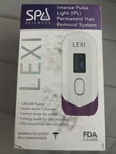 Spa Sciences LEXI Intense Pulse Light IPL Permanent Hair Removal System NEW