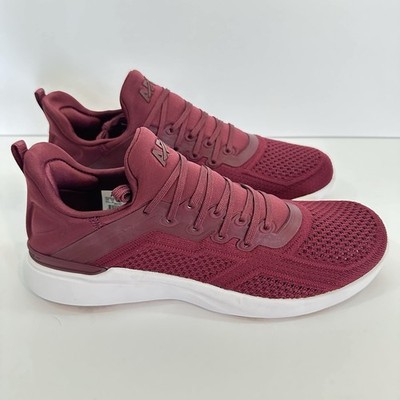 APL Women's 10.5 Techloom Tracer Running Shoe Burgundy NWT Retail $280 PairB