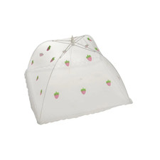 Eddingtons Food Cover - Strawberry  - Portable/Foldable Food Dome Protector