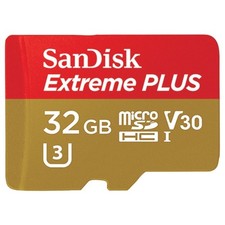 SanDisk - SDSQXWG-032G-ANCMA - SanDisk Extreme PLUS 32 GB UHS-I microSDHC -