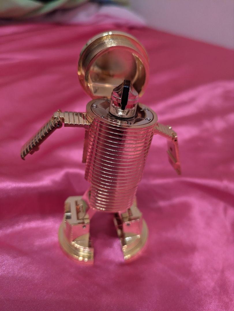 ゴールドライタン　バンダイ ロボットモデル GB-40 2007年製 GB-40 超合金 クリスタルカット タイムライタン(復刻) レビュー