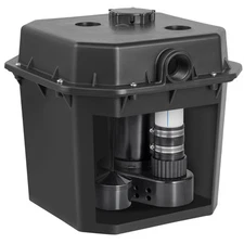 Utility Sink Pump Laundry Sink Drain Pump System 1/2 HP 3500 GPH 28ft Head