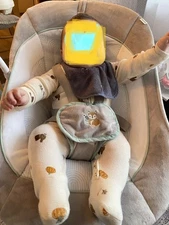 Inegnuity Sway Swing 5-Speed Portable Foldable Baby Swing