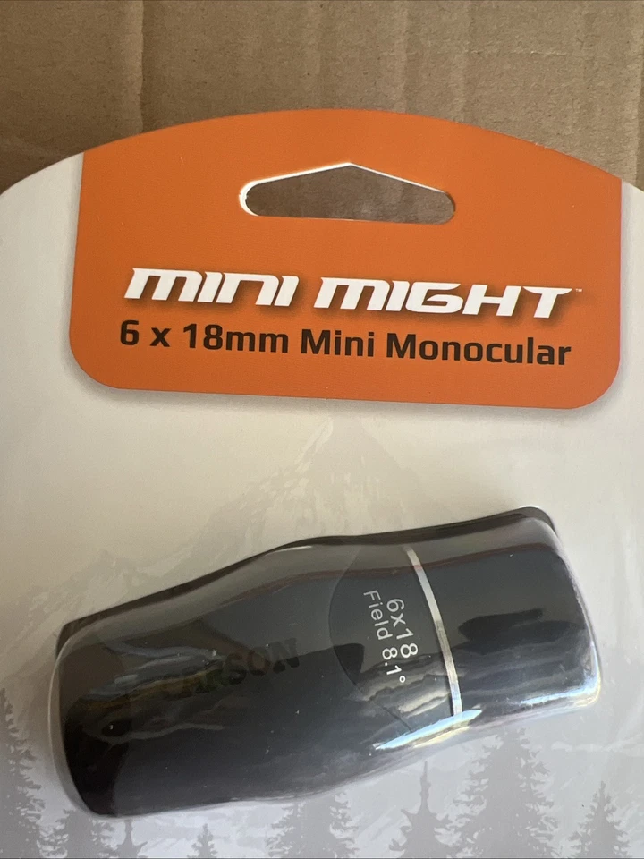 Carson Optical-Close-Up 7x18MM Tactical Monocular w/ Lanyard & Carry Case *NEW* - Image 2 of 4