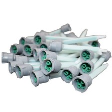 50pcs 1:1 Ratio Static Mixer Mixing Nozzle Applicator Adhesive Mixing Nozzle Mix