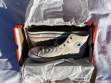 Image of NEW & Boxed - Converse High Top Trainers - "Parchment" Colour - UK Mens Size 11