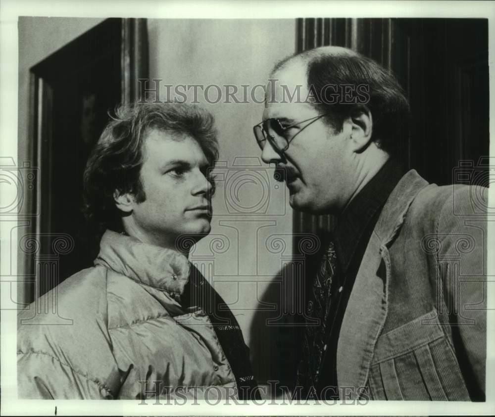 1978 Press Photo Actors David Ogden Stiers & James T. Hart on 